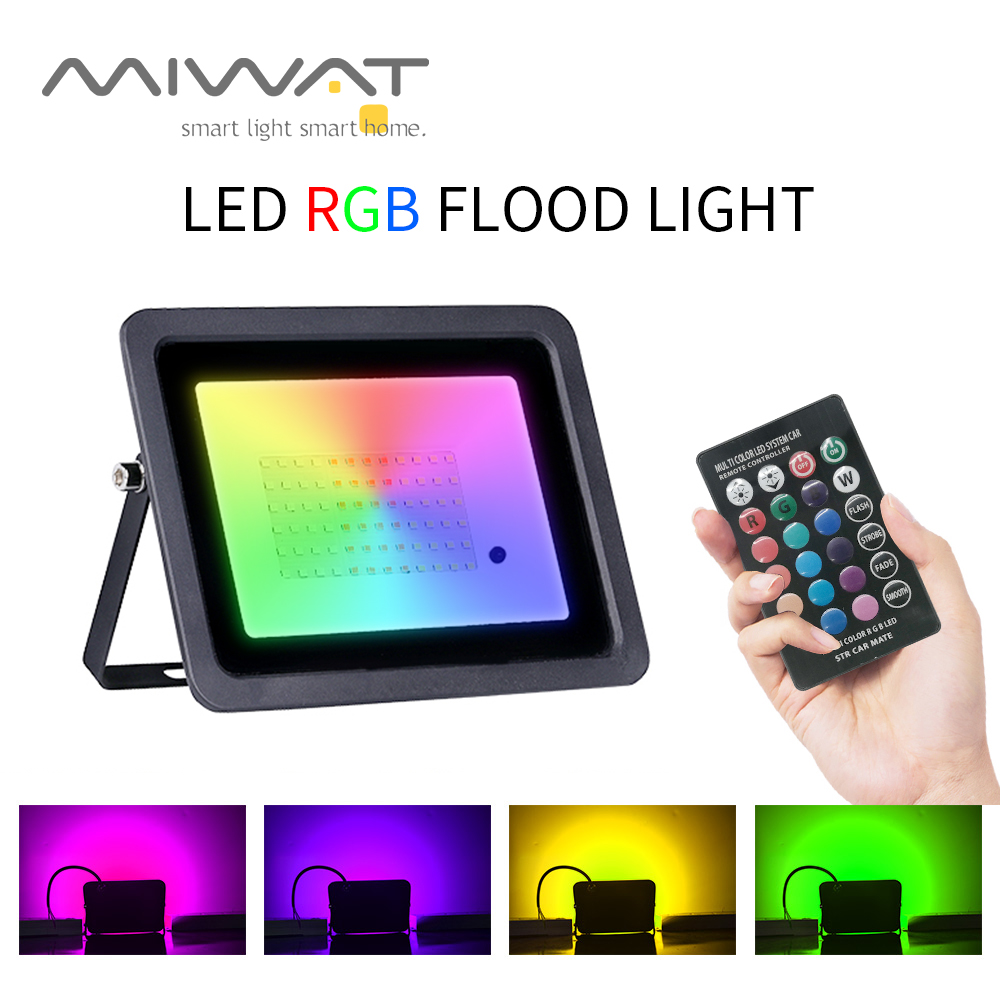 Outdoor Lighting Zigbee - RGB Flood Light 100W 50W 30W