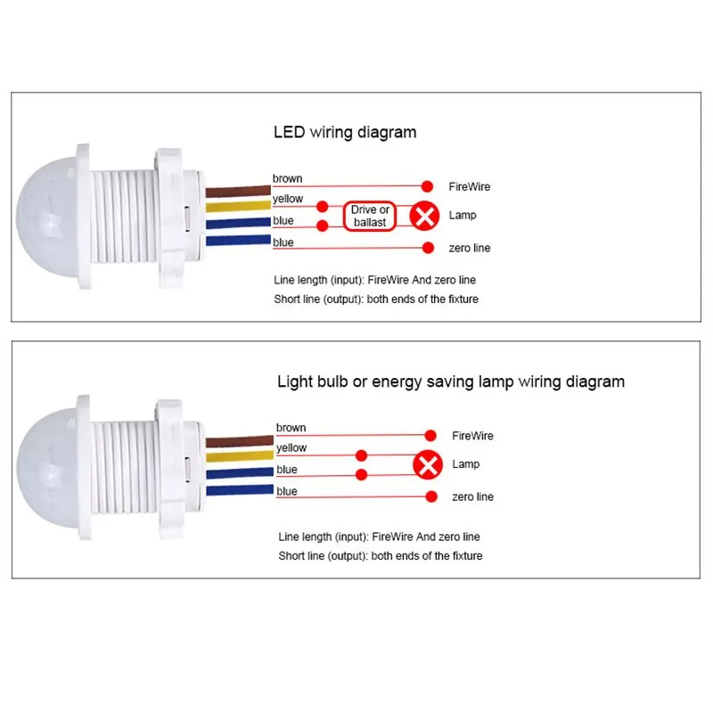 AC110-240V Automatic Sensor Li - Outdoor Lighting Motion Sensor 评论和价格