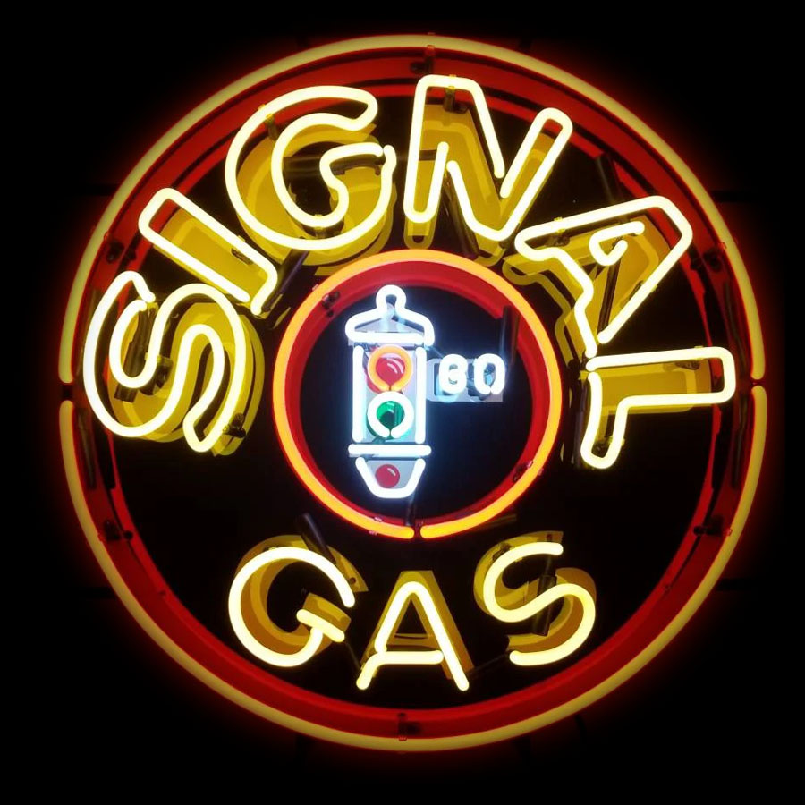 Signa Oil And Gas Neon Light S - Outdoor Lighting For Store 评论和价格
