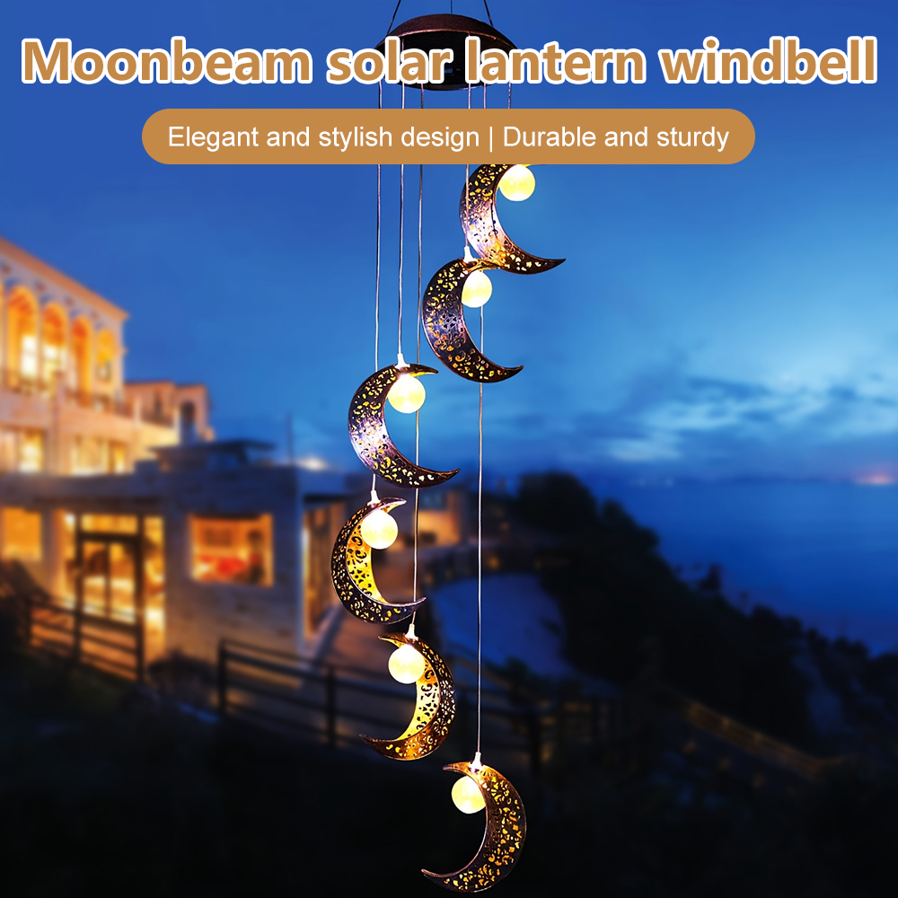 Moon Outdoor Solar Wind Chime  - Outdoor Lighting At Lowe'S 评论和价格