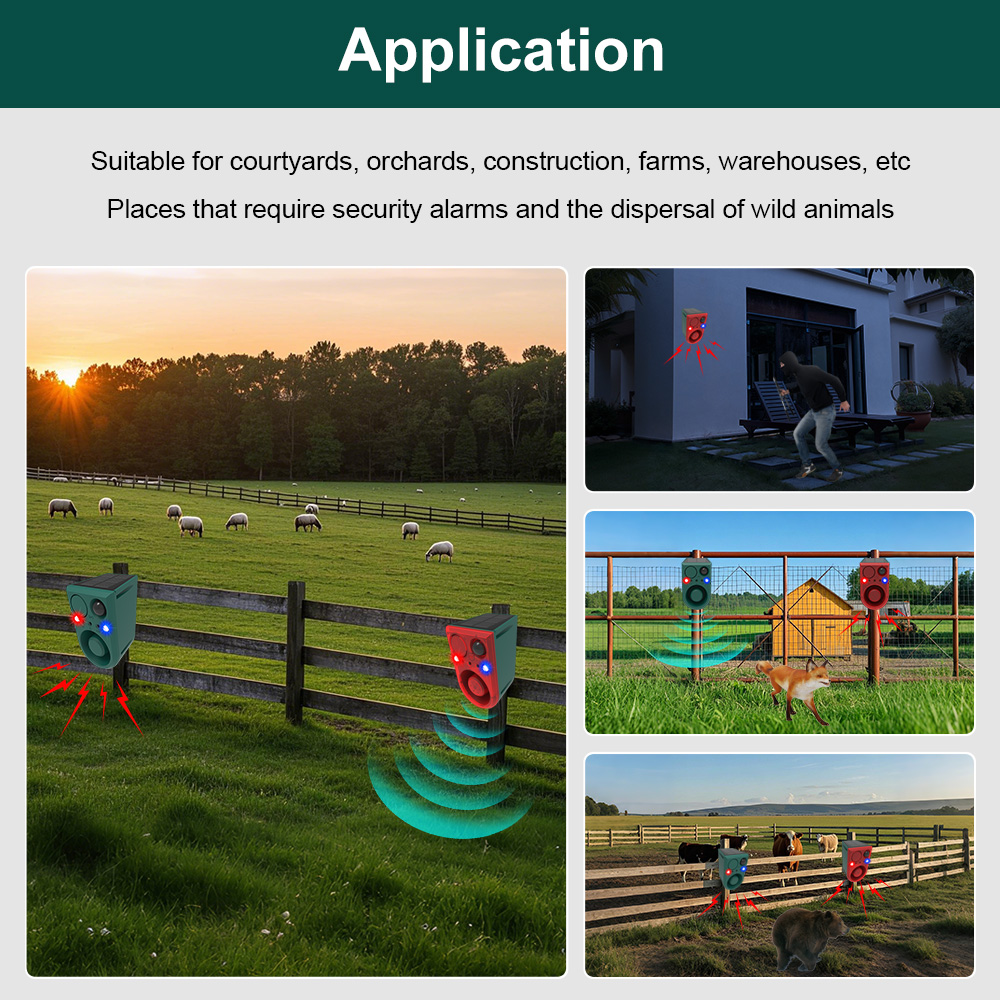Solar Motion Sensor Animal Rep - Outdoor Lighting Motion Sensor 评论和价格