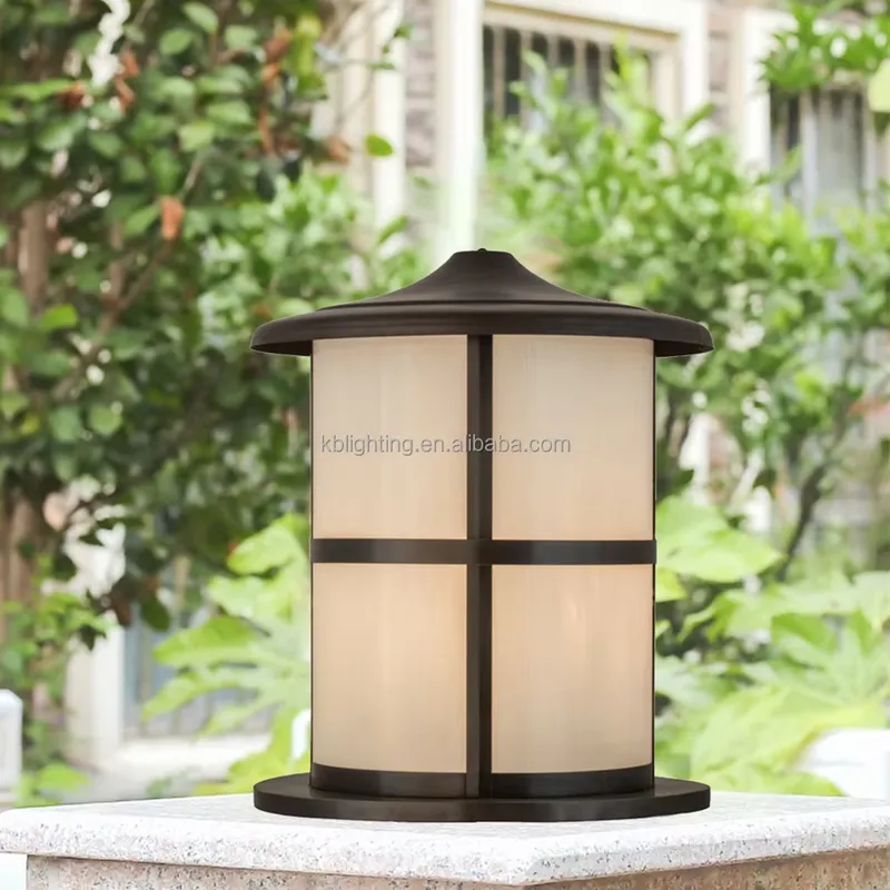Gate Light Pillar Lights Outdo - Outdoor Lighting For Fence 评论和价格