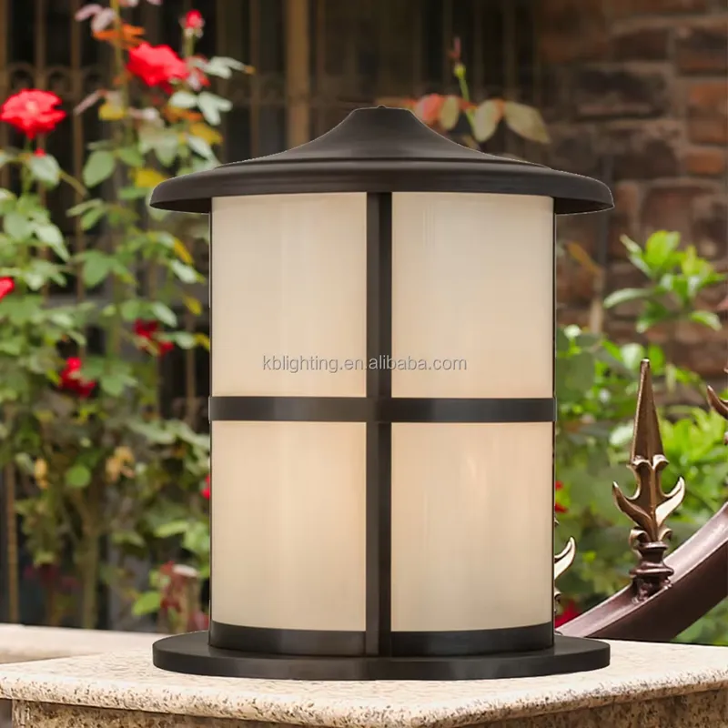 Gate Light Pillar Lights Outdo - Outdoor Lighting For Fence 评论和价格