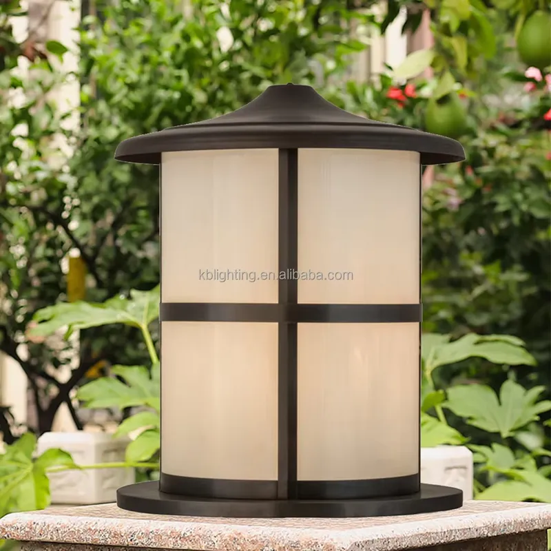 Gate Light Pillar Lights Outdo - Outdoor Lighting For Fence 评论和价格