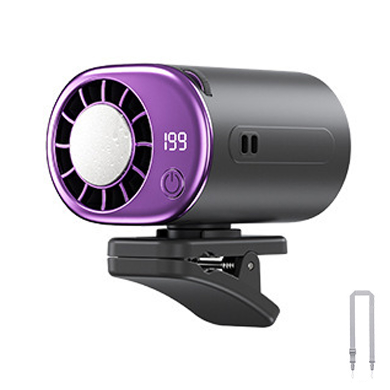 LED Display Car Clip On Fan Mi - Umbrella Led Clip 评论和价格
