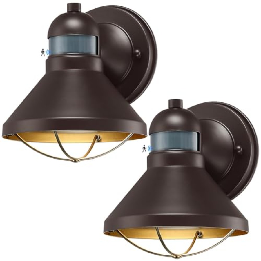 2 Pack Motion Sensor Outdoor L - Outdoor Lighting Led 评论和价格
