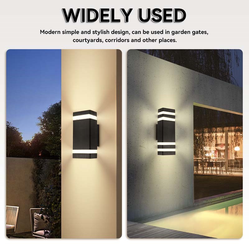 Waterproof LED Wall Light Outd - Outdoor Lighting Glass Replacement 评论和价格