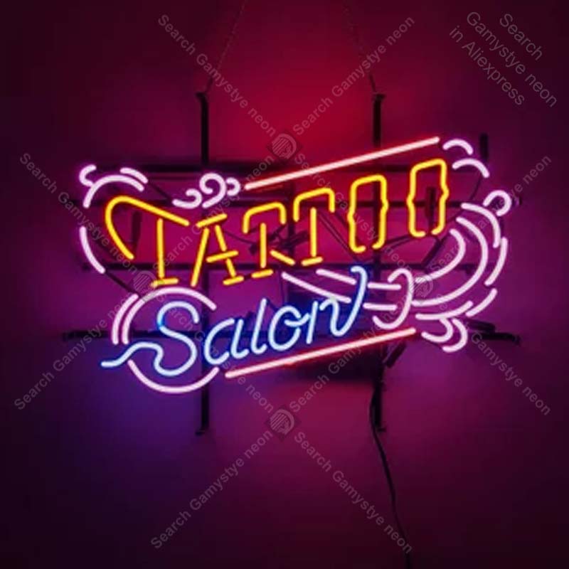 Glass Neon Light Sign Vintage  - Outdoor Lighting For Store 评论和价格