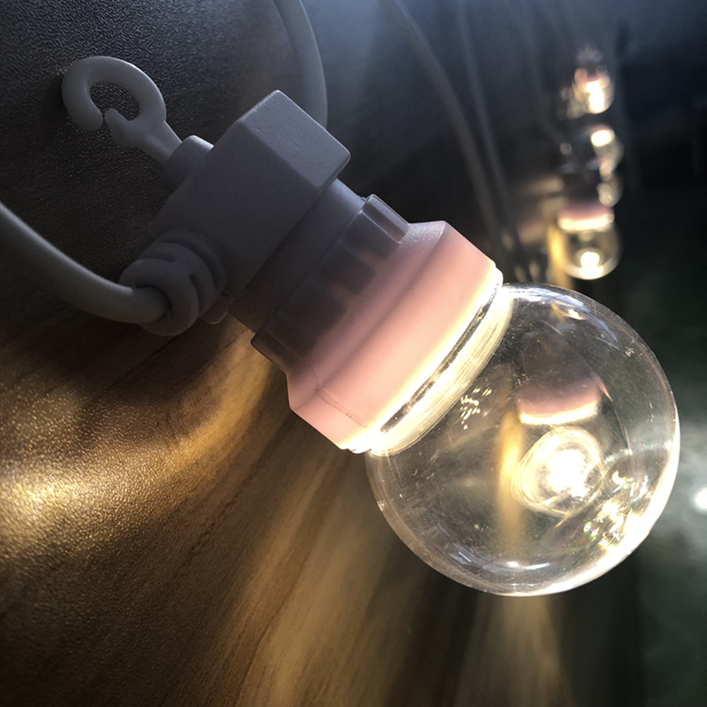 IP65 G50 White Cable Milky Bal - Lighting Wedding Outdoor 评论和价格