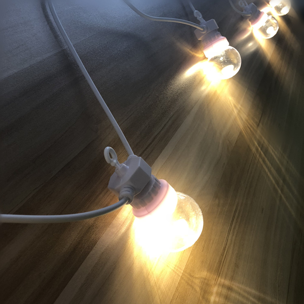 IP65 G50 White Cable Milky Bal - Lighting Wedding Outdoor 评论和价格