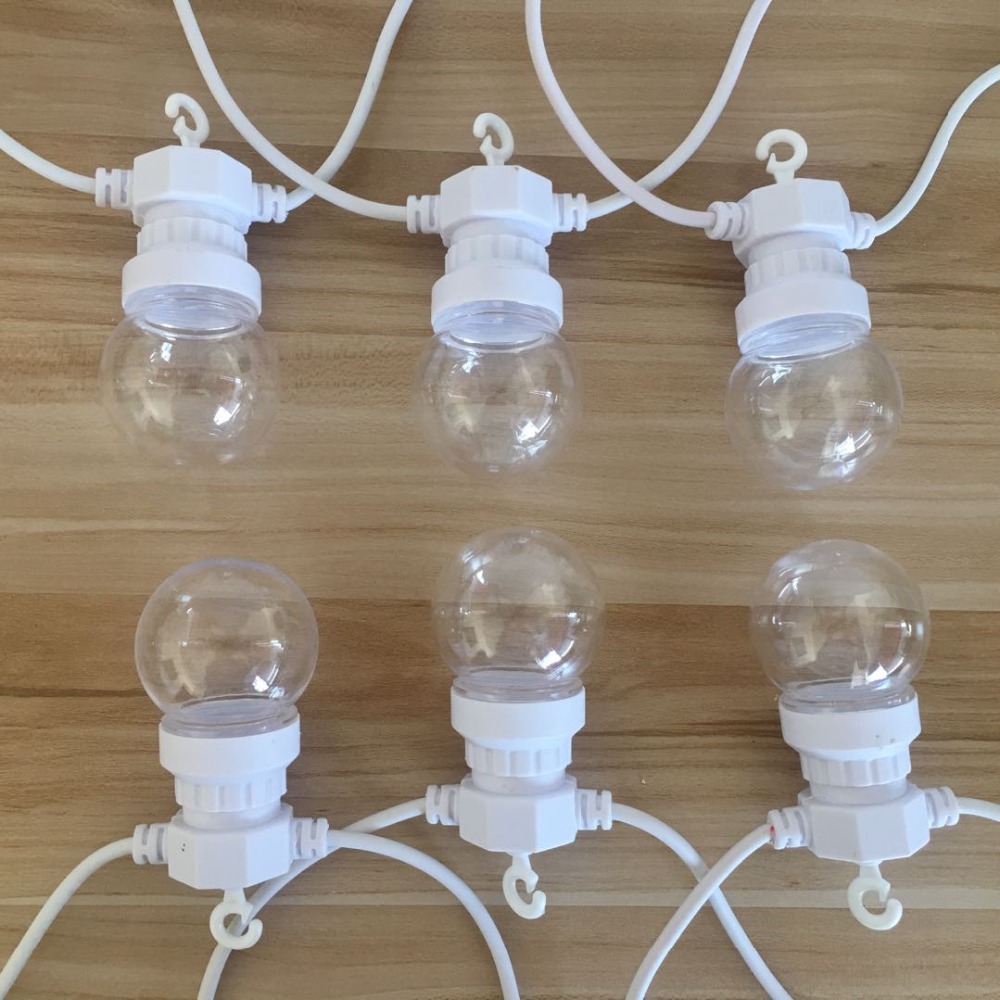 IP65 G50 White Cable Milky Bal - Lighting Wedding Outdoor 评论和价格