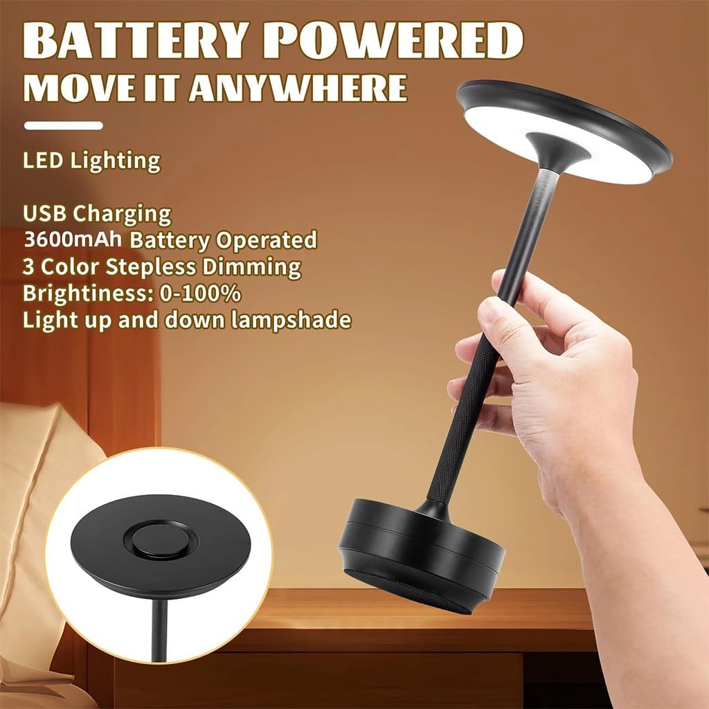 Cordless Table Lamp Rechargeab - Outdoor Lighting Restaurant 评论和价格