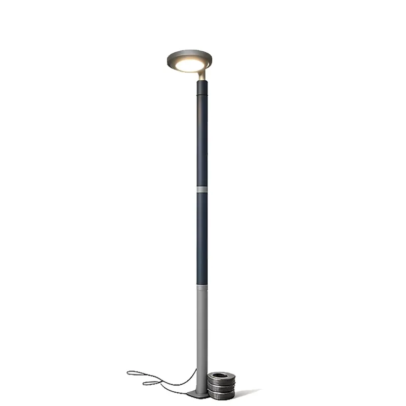 LED Garden Lamp with Steel Pol - Outdoor Lighting Pole 评论和价格