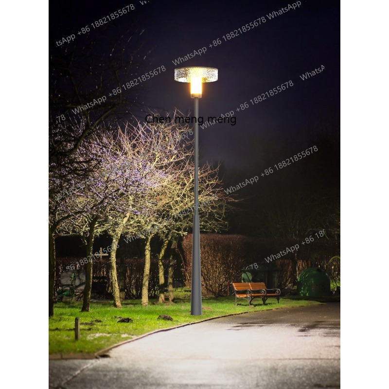Outdoor Modern Simple Garden S - Outdoor Lighting Pole 评论和价格
