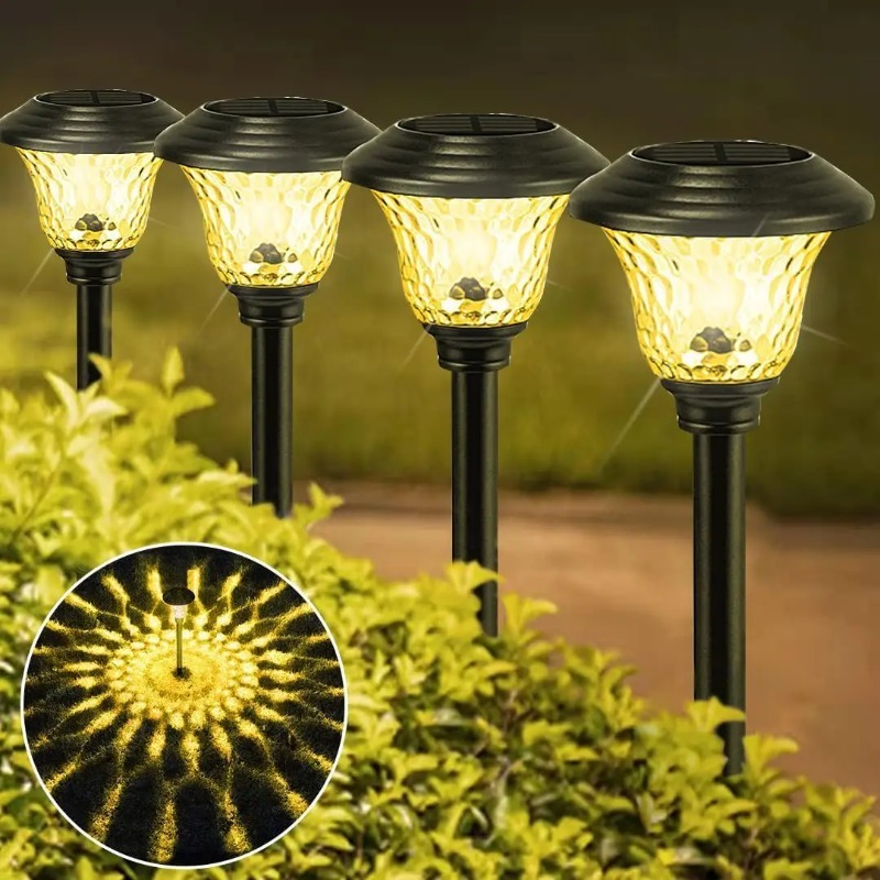 Color Changing Solar Path Ligh - Outdoor Lighting For Fence 评论和价格