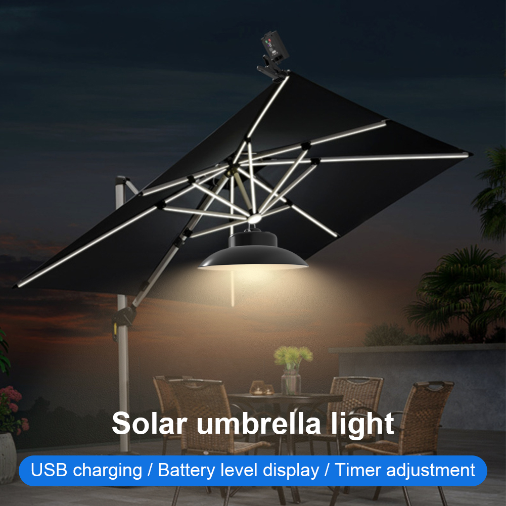 Solar Patio Umbrella Light IP6 - Umbrella Led Clip 评论和价格