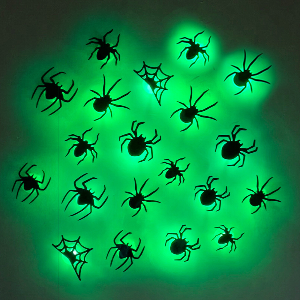 Halloween LED Bats Spider Deco - Lighting Wedding Outdoor 评论和价格