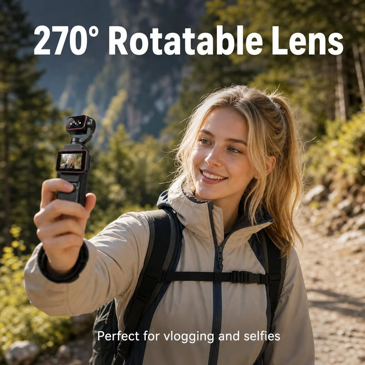 New Pocket Handheld Vlog Camer - Outdoor Lighting Video 评论和价格
