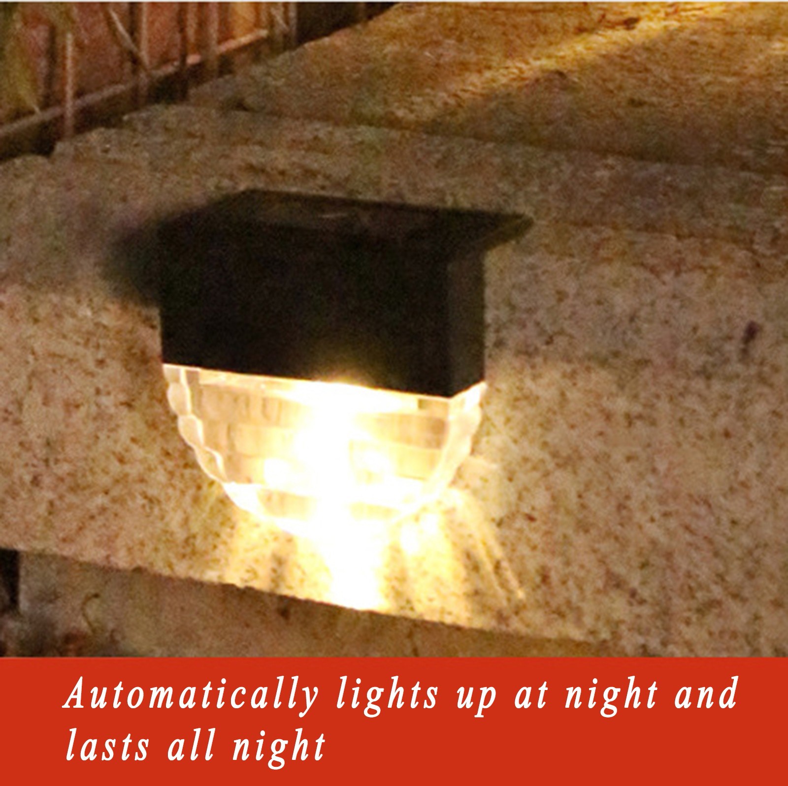 Outdoor Solar Waterproof Led L - Outdoor Lighting For Fence 评论和价格