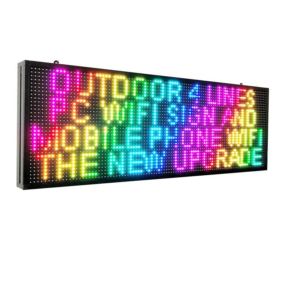 P5 Business Store LED Advertis - Outdoor Lighting For Store 评论和价格