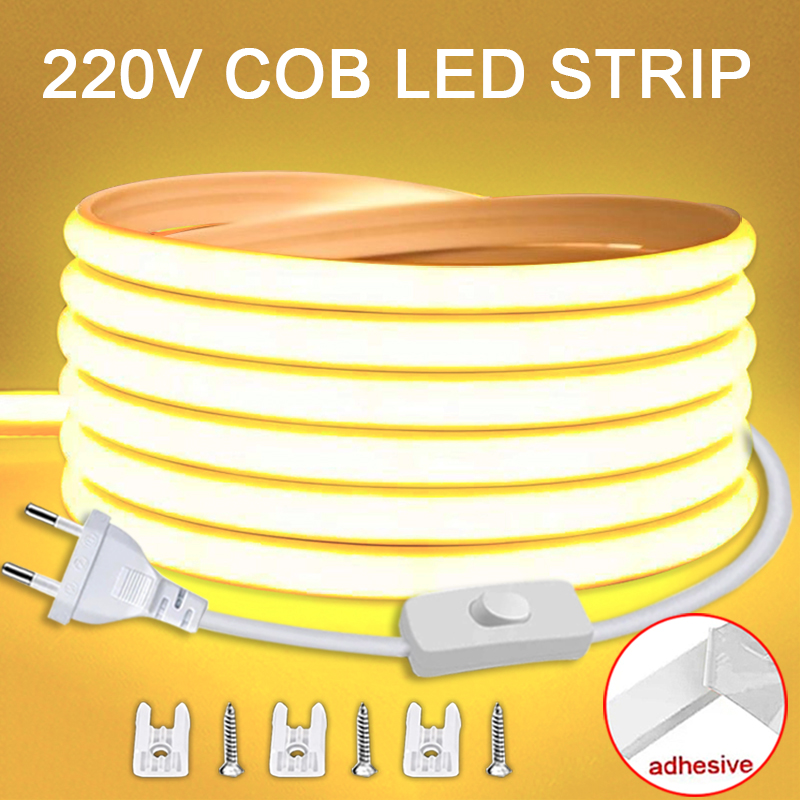 220V Led Strip with ON/OFF Swi - Outdoor Lighting Restaurant 评论和价格