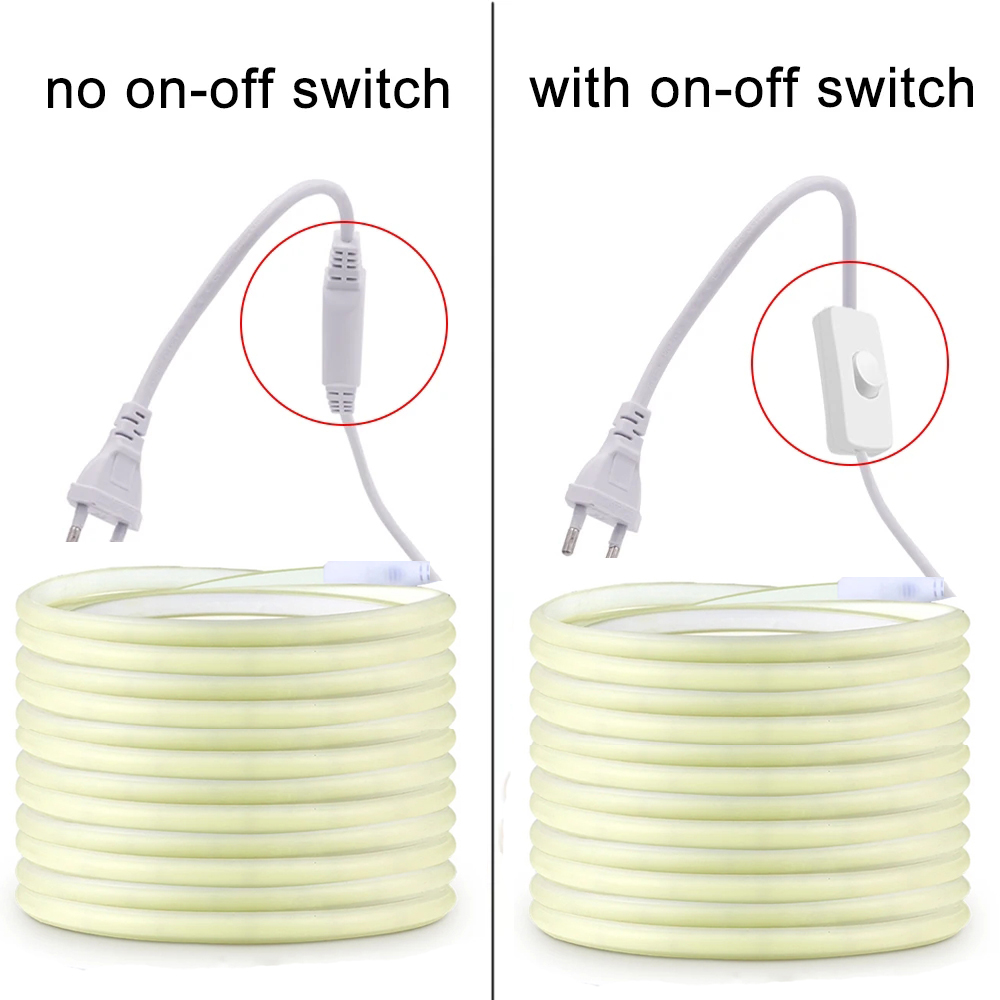 220V Led Strip with ON/OFF Swi - Outdoor Lighting Restaurant 评论和价格