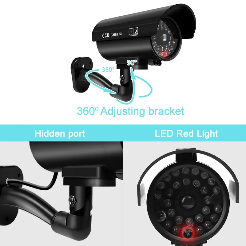 1PC Dummy Security Camera Watr - Outdoor Lighting Video 评论和价格