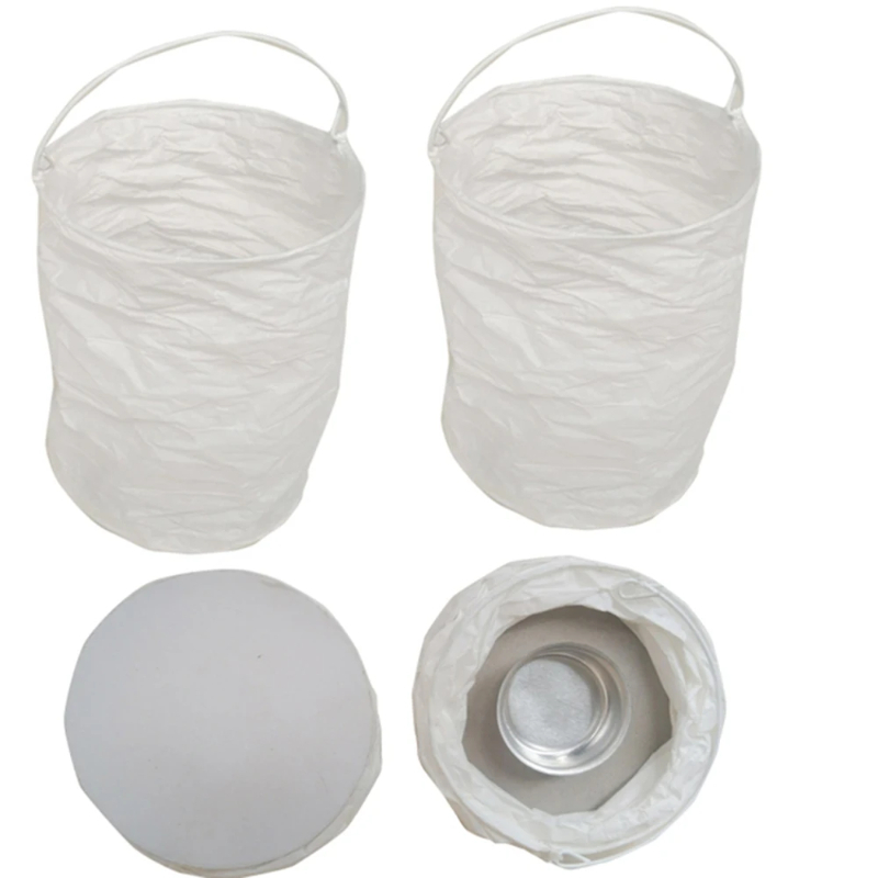 4pcs DIY White Straight Paper  - Lighting Wedding Outdoor 评论和价格