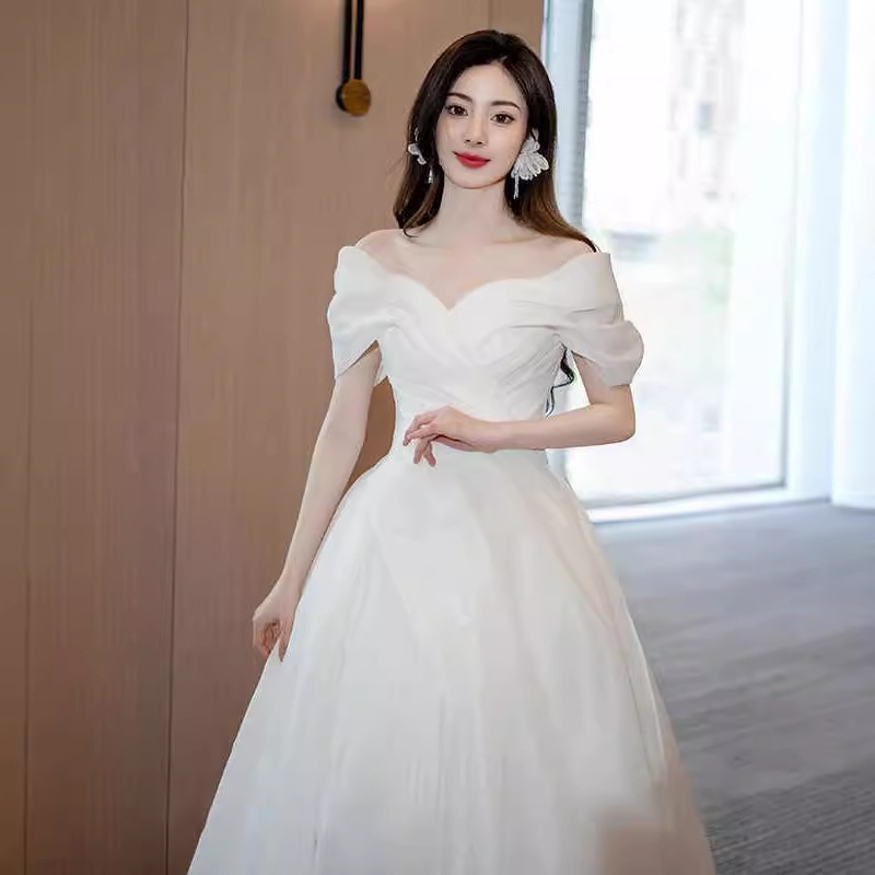 French Light Wedding Dress Bri - Lighting Wedding Outdoor 评论和价格