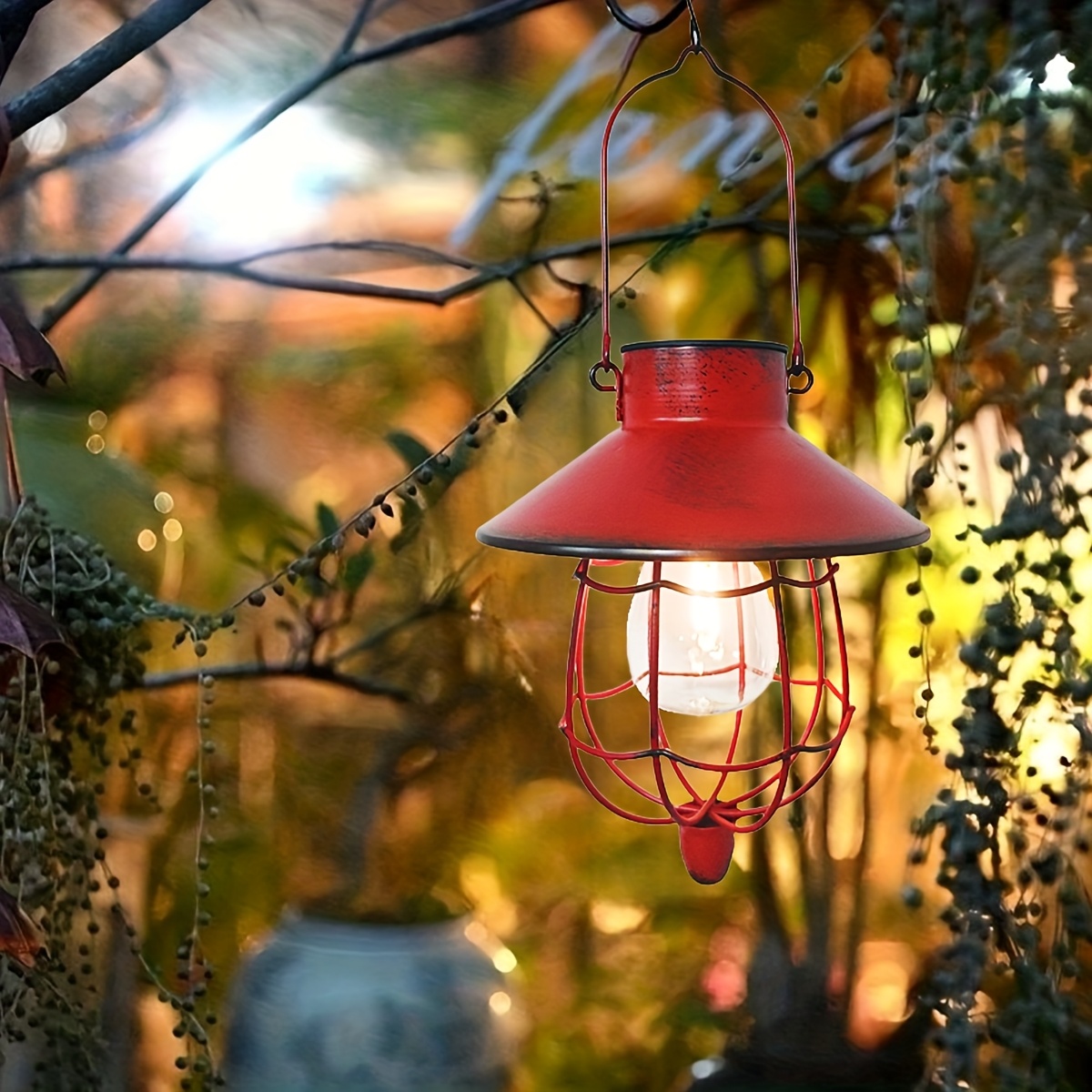 Solar Lantern Outdoor Hanging  - Solar Lantern Hanging 评论和价格
