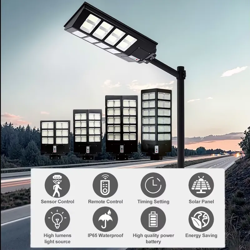 9W Solar LED Street Light Outd - Outdoor Lighting Motion Sensor 评论和价格