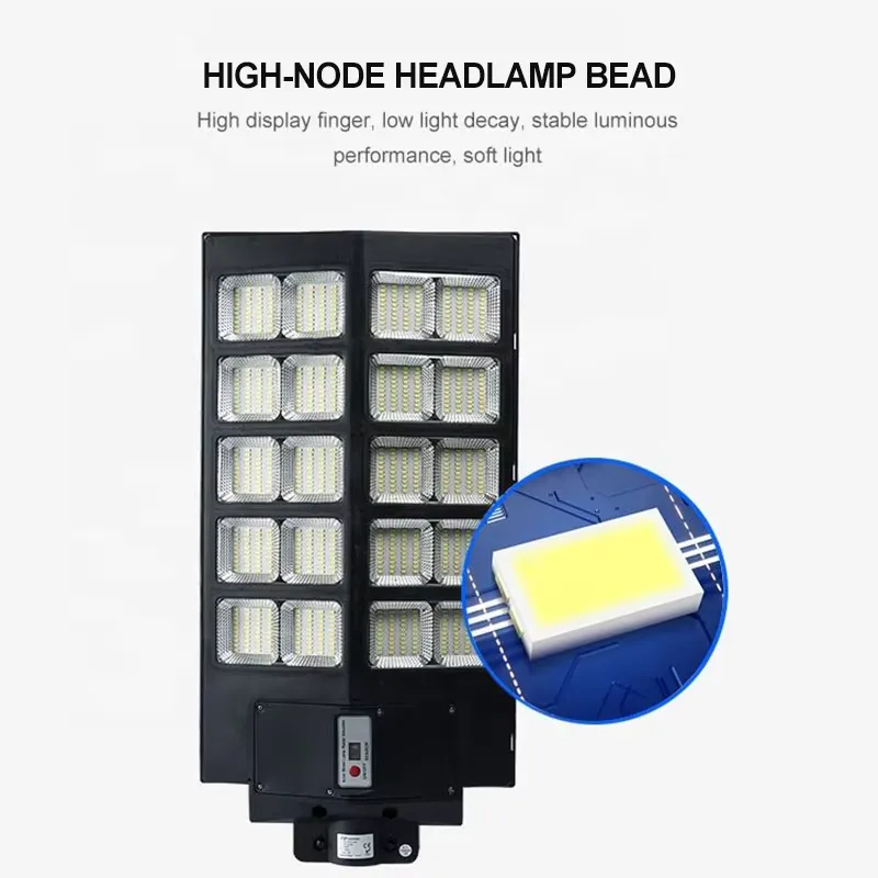 9W Solar LED Street Light Outd - Outdoor Lighting Motion Sensor 评论和价格