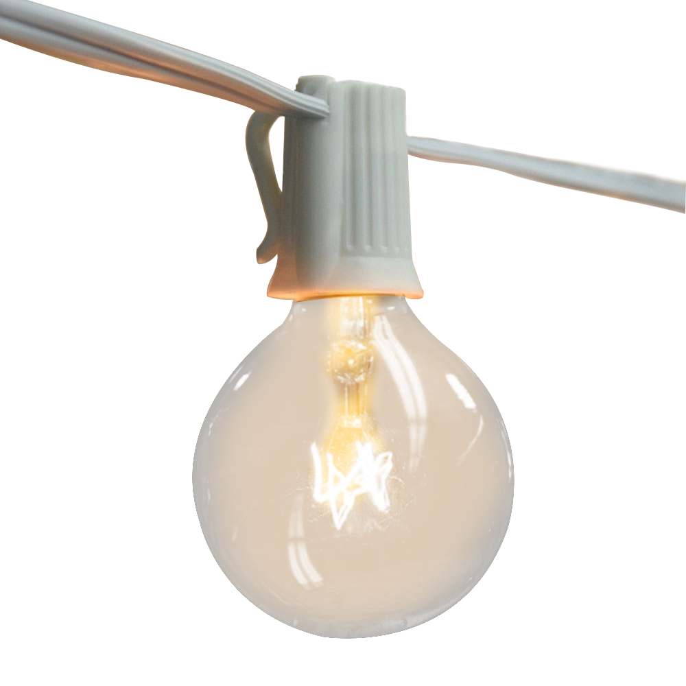 Vintage G40 Clear Bulb String  - Lighting Wedding Outdoor 评论和价格