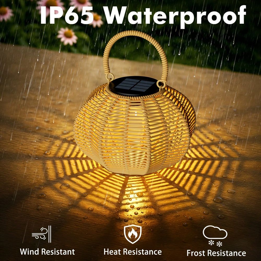 Rattan Solar Ambient Light For - Lighting Wedding Outdoor 评论和价格