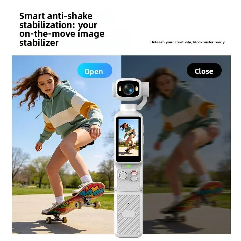New 4K Handheld Gimbal Action  - Outdoor Lighting Video 评论和价格