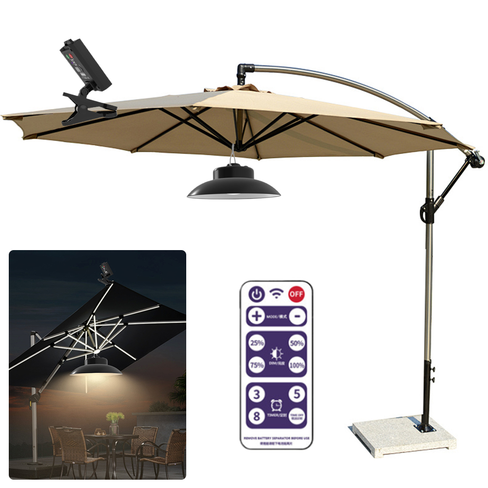 Solar Patio Umbrella Light Rem - Umbrella Led Clip 评论和价格