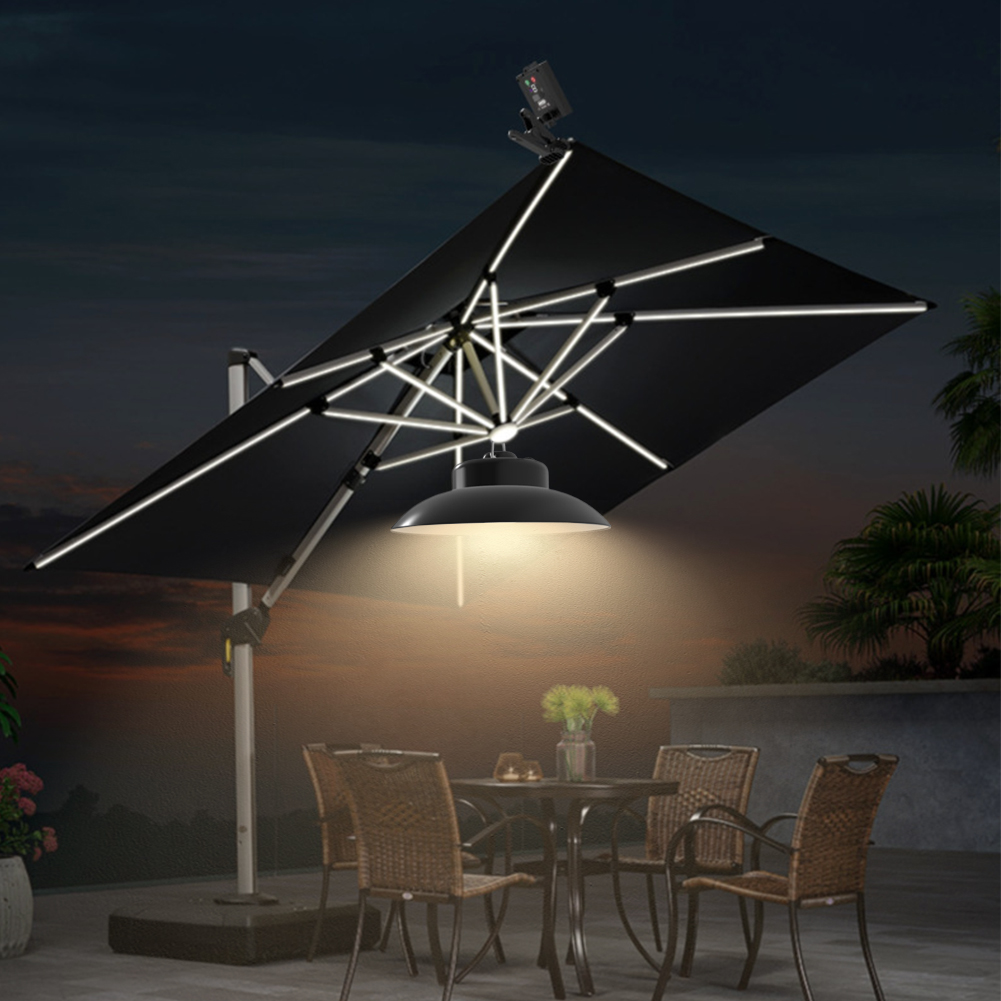 Solar Powered Patio Umbrella L - Umbrella Led Clip 评论和价格