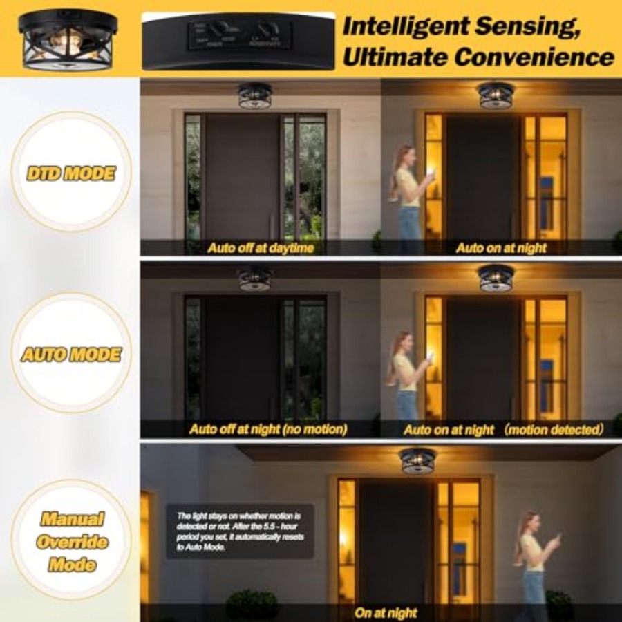 Motion Sensor Outdoor Ceiling  - Outdoor Lighting Motion Sensor 评论和价格