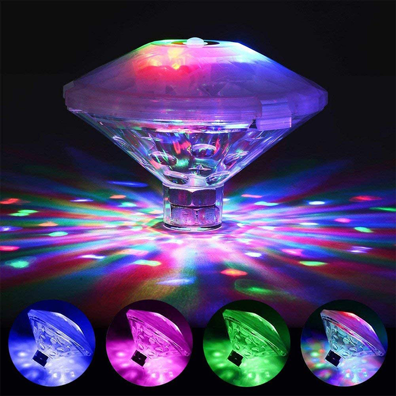 Floating Underwater Light RGB  - Pond Light Submersible 评论和价格
