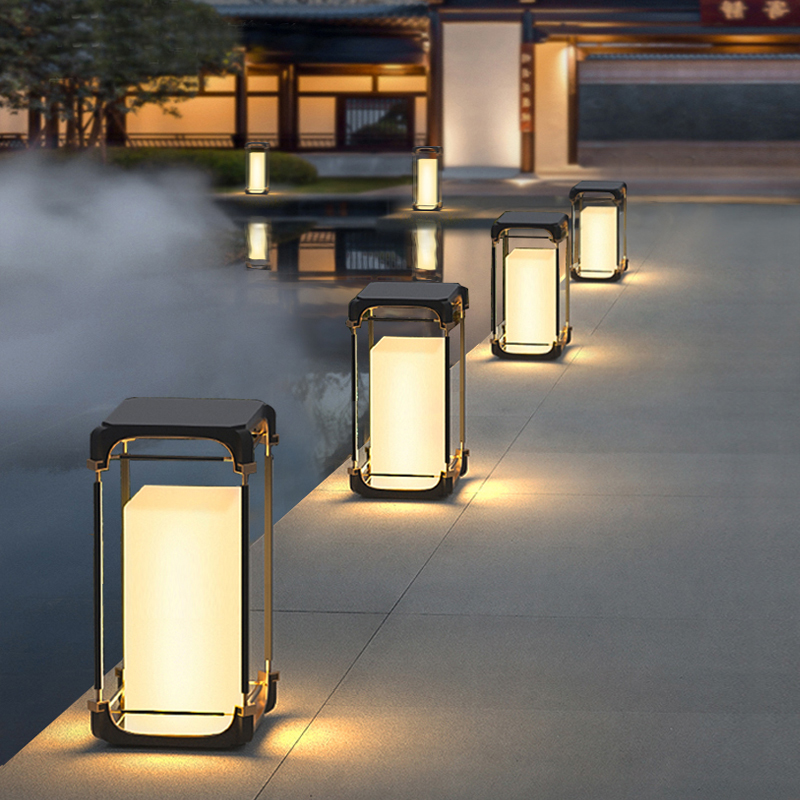 Luminous Floor Lamp Courtyard  - Outdoor Lighting Led 评论和价格