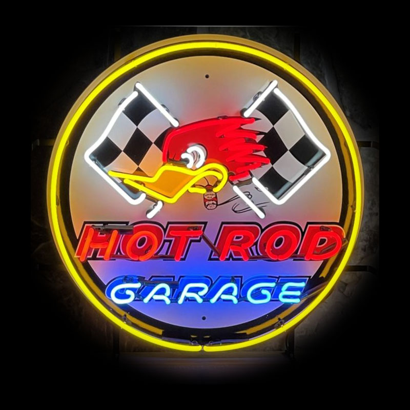 Neon Sign for Hot Garage Neon  - Outdoor Lighting For Store 评论和价格