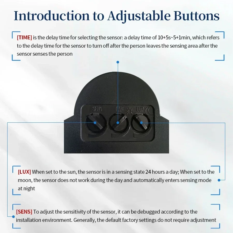 PIR Motion Sensor 220V 110V 12 - Outdoor Lighting Motion Sensor 评论和价格