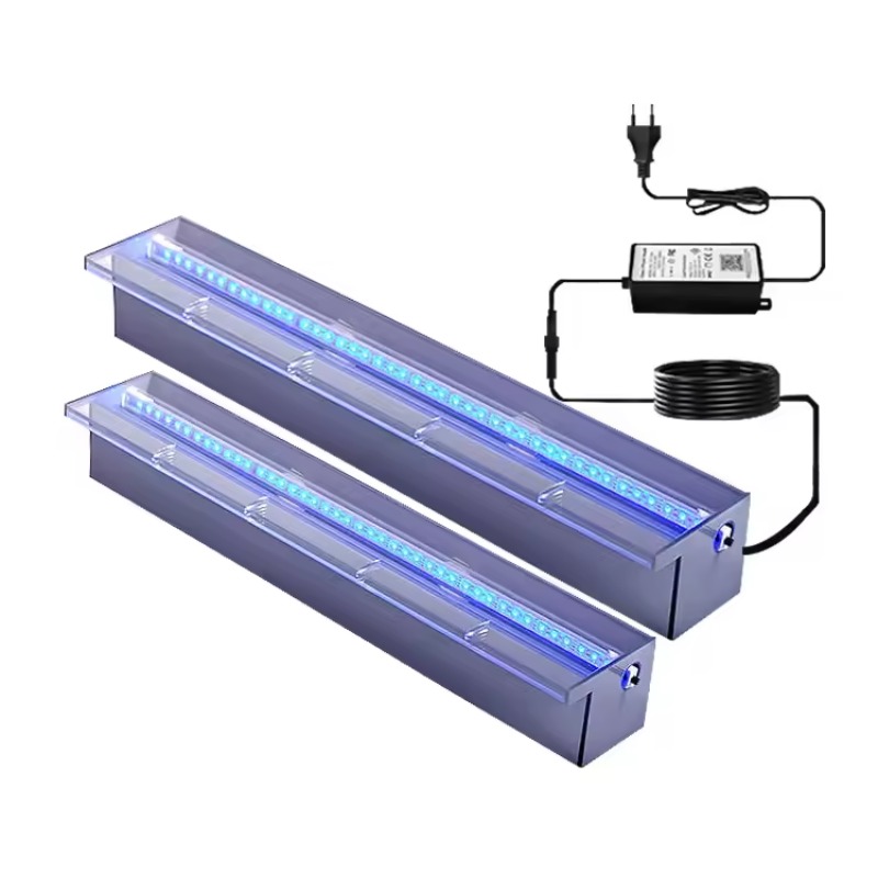 Acrylic Sheer Descent Waterfal - Pond Light Submersible 评论和价格
