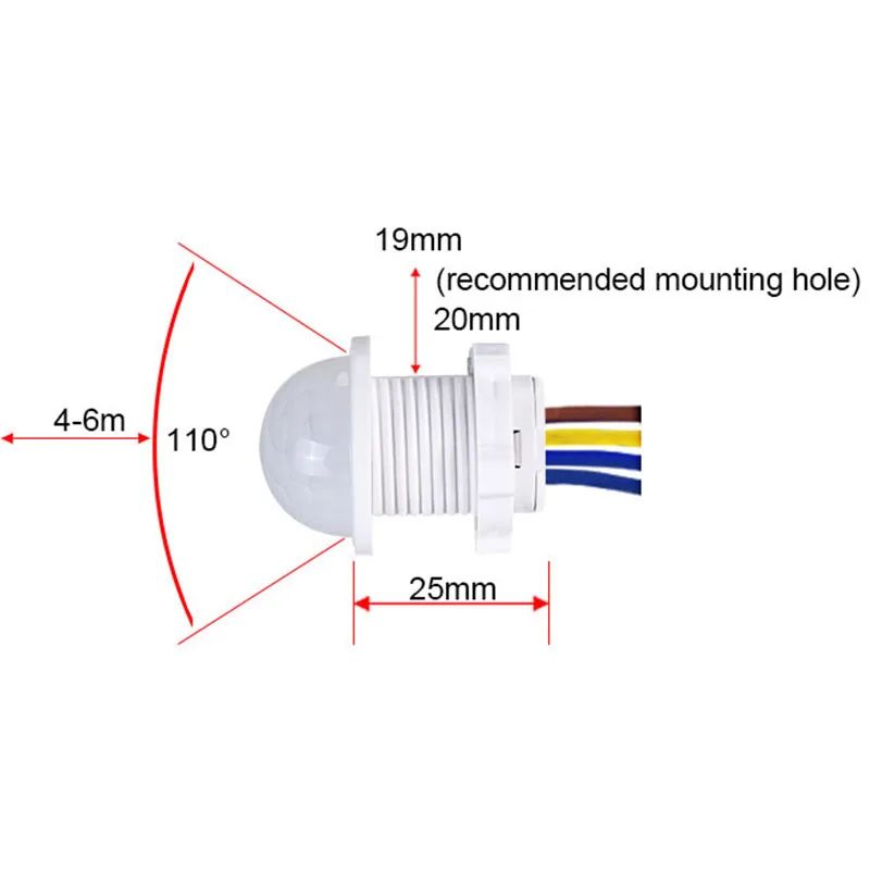 PIR Motion Sensor Detector Sma - Outdoor Lighting Motion Sensor 评论和价格