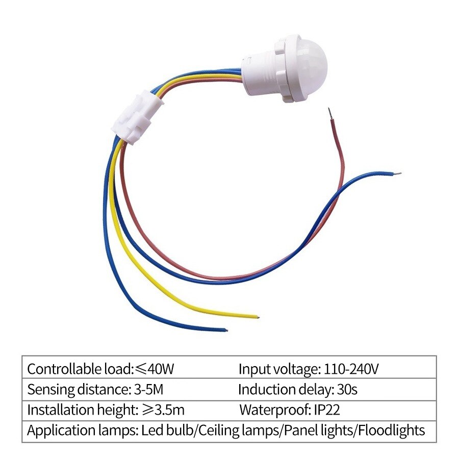PIR Motion Sensor Detector Sma - Outdoor Lighting Motion Sensor 评论和价格