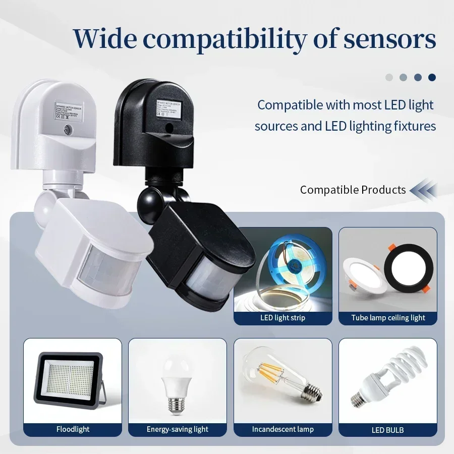 100-240V 12V PIR Motion Sensor - Outdoor Lighting Motion Sensor 评论和价格
