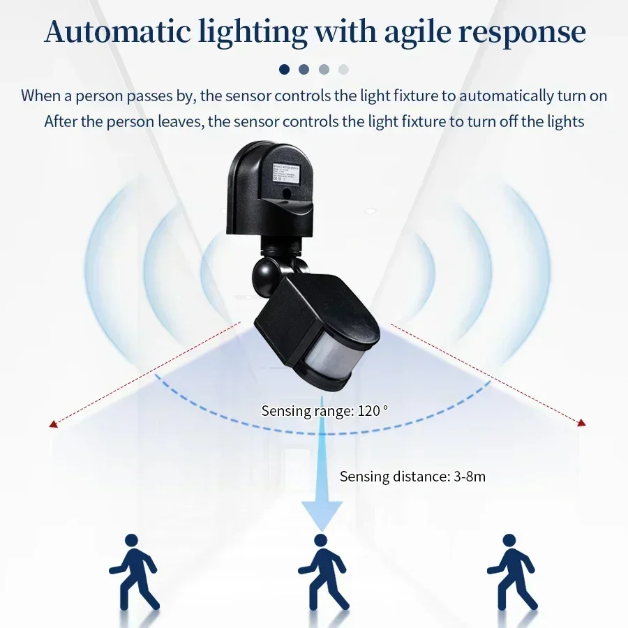 100-240V 12V PIR Motion Sensor - Outdoor Lighting Motion Sensor 评论和价格
