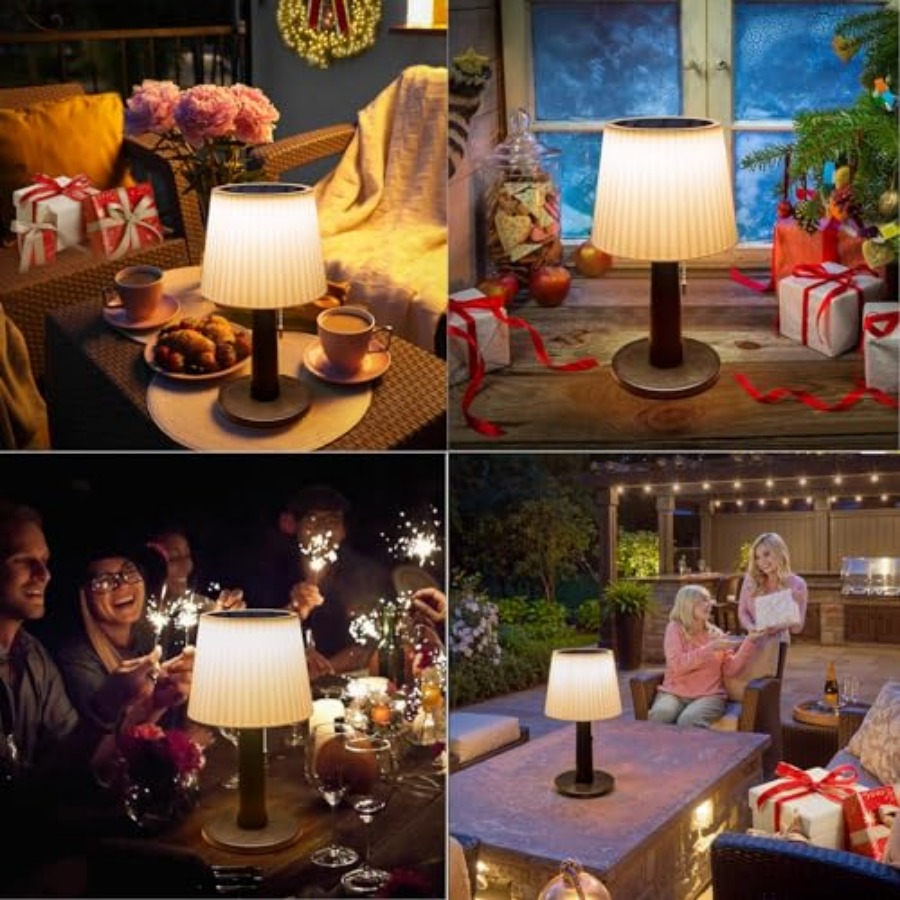 Solar Table Lamps Outdoor Indo - Outdoor Lighting Led 评论和价格