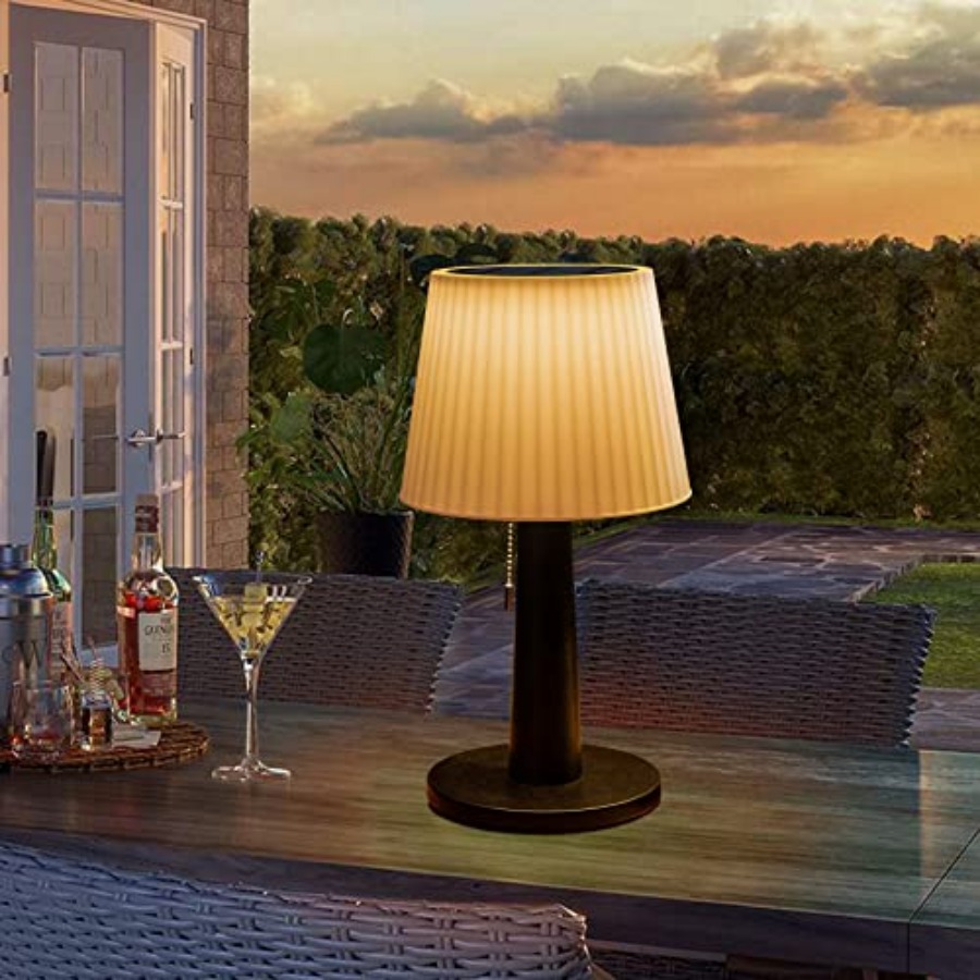 Solar Table Lamps Outdoor Indo - Outdoor Lighting Led 评论和价格
