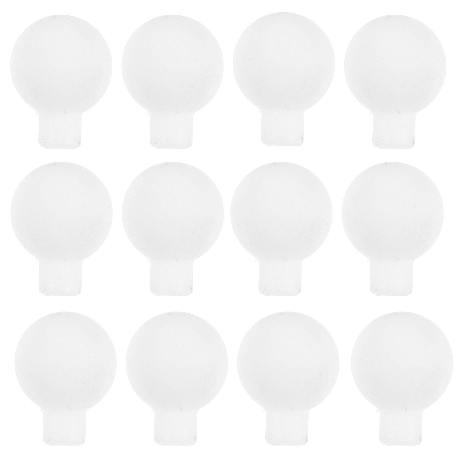 100Pcs Matte Glass Look Empty  - Outdoor Lighting Glass Replacement 评论和价格